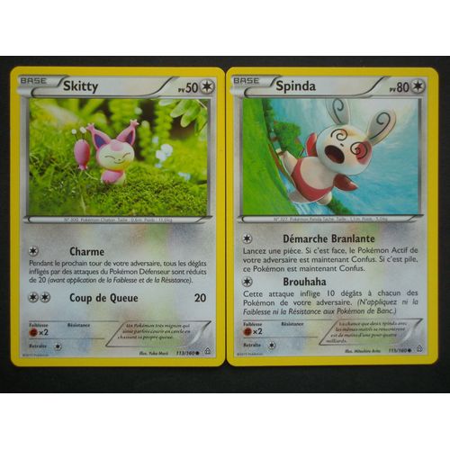 Primo Choc - Skitty (113) + Spinda (115/160)