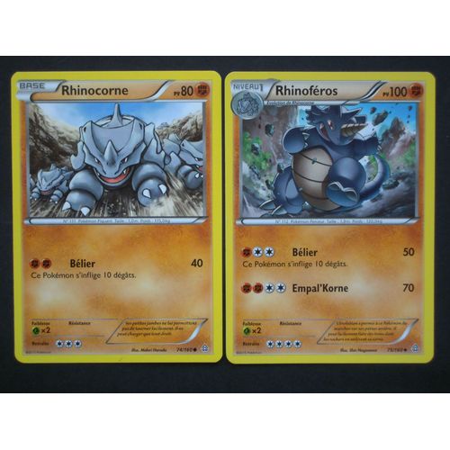 Primo Choc - Rhinocorne (74) + Rhinoféros (75/160)