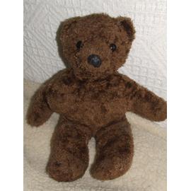 Ours Nounours Bonne Nuit Les Petits Masport Marron Peluche Doudou Cm