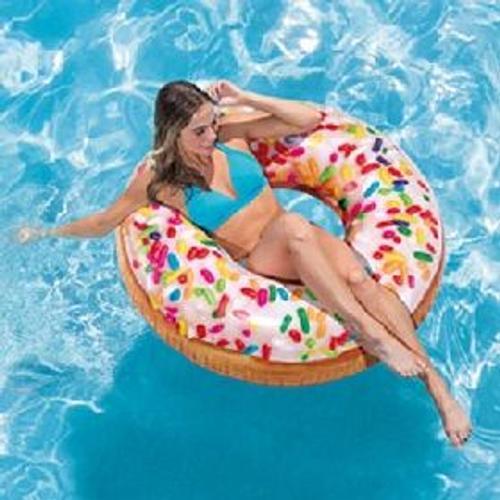 Intex Bouee Tube Sprinkle Donut Avec Un Diametre De 114cm