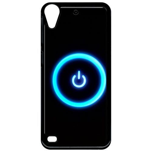 Coque Pour Smartphone - Power - Compatible Avec Htc Desire 530 - Plastique - Bord Noir