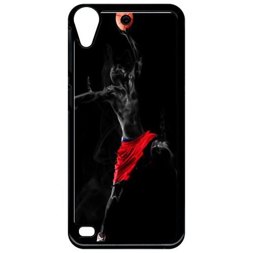 Coque Pour Smartphone - Basket - Compatible Avec Htc Desire 530 - Plastique - Bord Noir