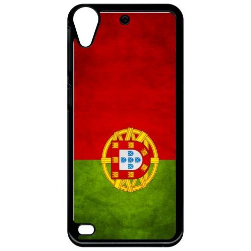 Coque Pour Smartphone - Portugal - Compatible Avec Htc Desire 530 - Plastique - Bord Noir