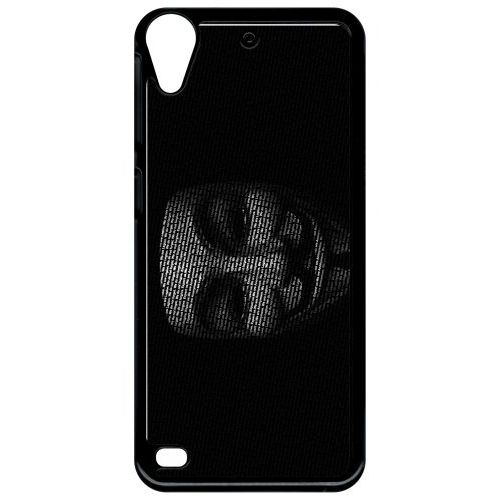 Coque Pour Smartphone - Anonymous - Compatible Avec Htc Desire 530 - Plastique - Bord Noir