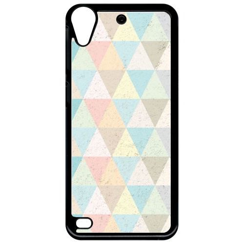 Coque Pour Smartphone - Style Scandinave Pastel - Compatible Avec Htc Desire 530 - Plastique - Bord Noir