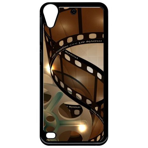Coque Pour Smartphone - Cinema Film - Compatible Avec Htc Desire 530 - Plastique - Bord Noir