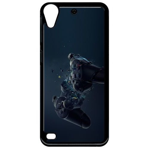 Coque Pour Smartphone - Manette 3d Xbox Game - Compatible Avec Htc Desire 530 - Plastique - Bord Noir