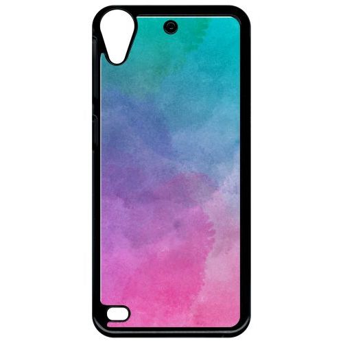 Coque Pour Smartphone - Peinture Aquarelle - Compatible Avec Htc Desire 530 - Plastique - Bord Noir