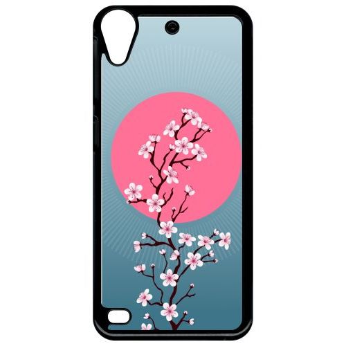 Coque Pour Smartphone - Motif Japon - Compatible Avec Htc Desire 530 - Plastique - Bord Noir