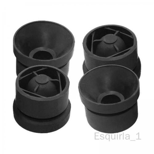 6 Capot Moteur Fixation Caoutchouc Grommet Stop Noir Pour Seat Altea