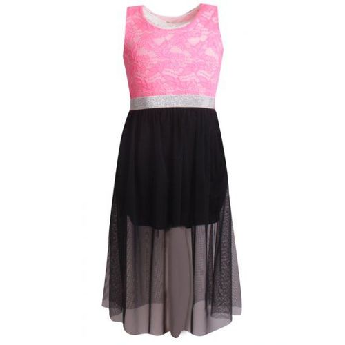 Robe Fille Rose Et Noire