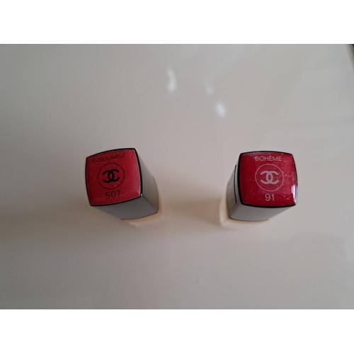 Lot De 2 Rouges À Lèvres Chanel 