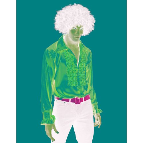 Chemise Disco Dorée Homme Medium