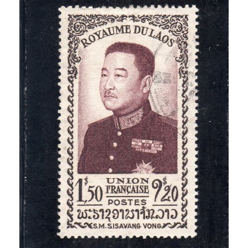 Timbre-Poste Du Laos (Roi Sisavang Vong)