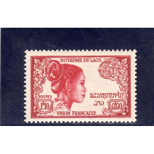 Timbre-Poste Du Laos (Laotienne)