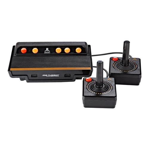 Atgames Atari Flashback 8 - 105 Jeux Intégrés - Jeu Tv Plug-And-Play - Noir