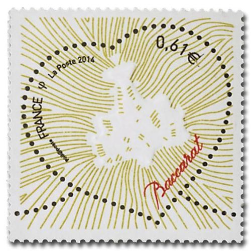 France 2014 Bdf Neuf ** Yt N° 4832 Baccarat 0,61 