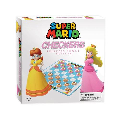 Super Mario Jeu De Dames Princess Power