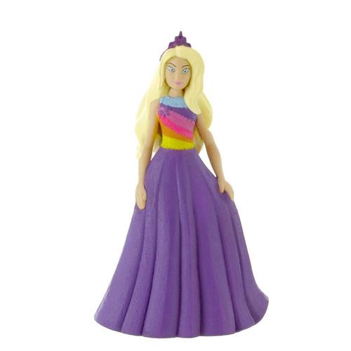 Barbie Dreamtopia Mini Figurine Barbie Fantasy Purple Dress 10 Cm