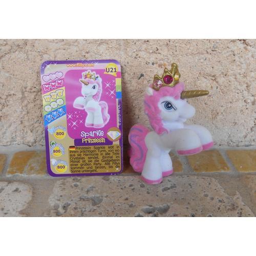 Figurine Licorne -Filly - Sparkle - Et Sa Carte U21