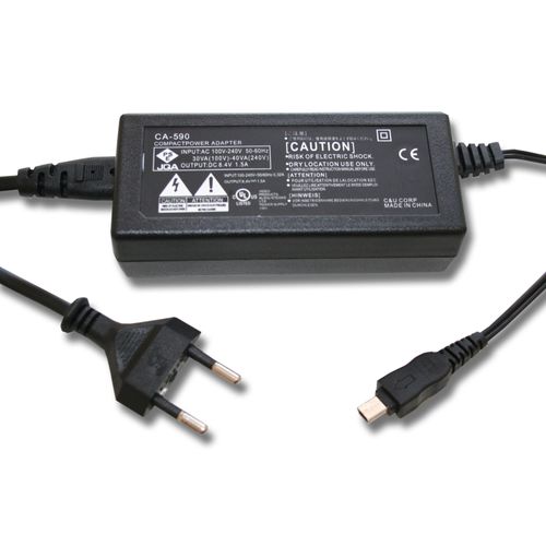 vhbw Alimentation compatible avec Canon DC302, FS10, FS100, FS11, MD120, MD160, MD205, MD216, ZR-800, ZR800, MD215, MD235 appareil photo - 2m