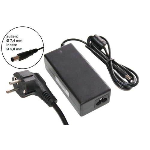 vhbw Chargeur, câble d'alimentation compatible avec Dell Inspiron 300m, 500M, 505M, 510M, 5150, 5160, 6000 notebook, ordinateur portable