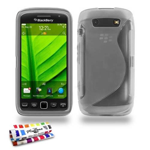 Coque Case Blackberry Torch 9860 Transparent "Le S" Silicone Souple (Tpu)