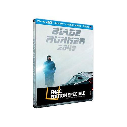 Blade Runner 2049 - Édition Spéciale Fnac - Boîtier Steelbook Blu-Ray 3d + Blu-Ray + Blu-Ray Bonus + Digital Ultraviolet