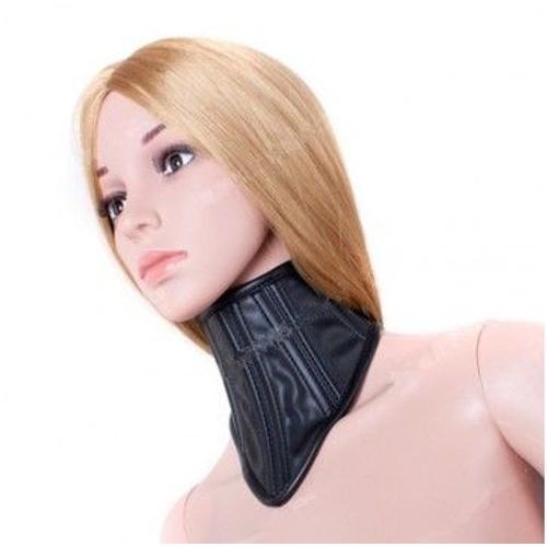 Collier De Posture Tête Haute Pour Soumission Bdsm Couleur Noir