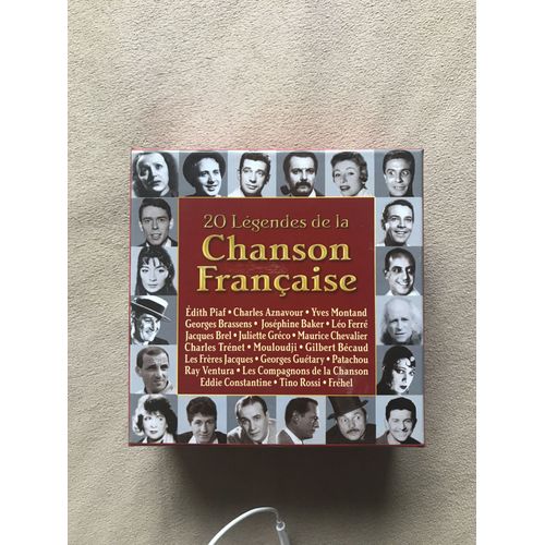 20 Legendes De La Chanson Francaise