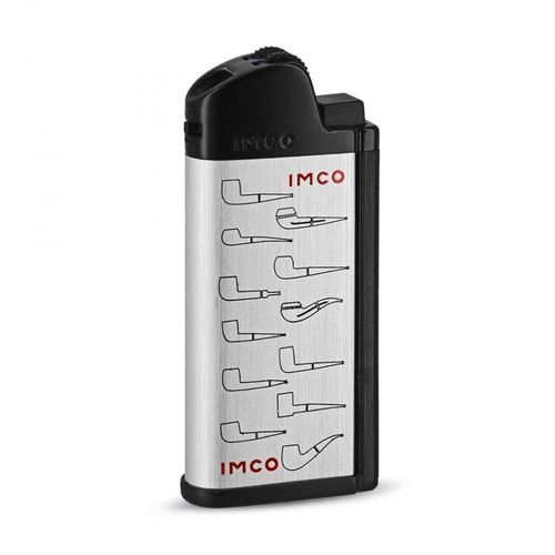 briquet pipe logo imco argent