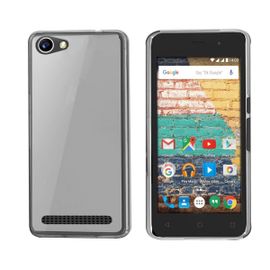 Coque Case Archos 45b Neon Glossy Hybrid Transparent Silicone Souple (Tpu)