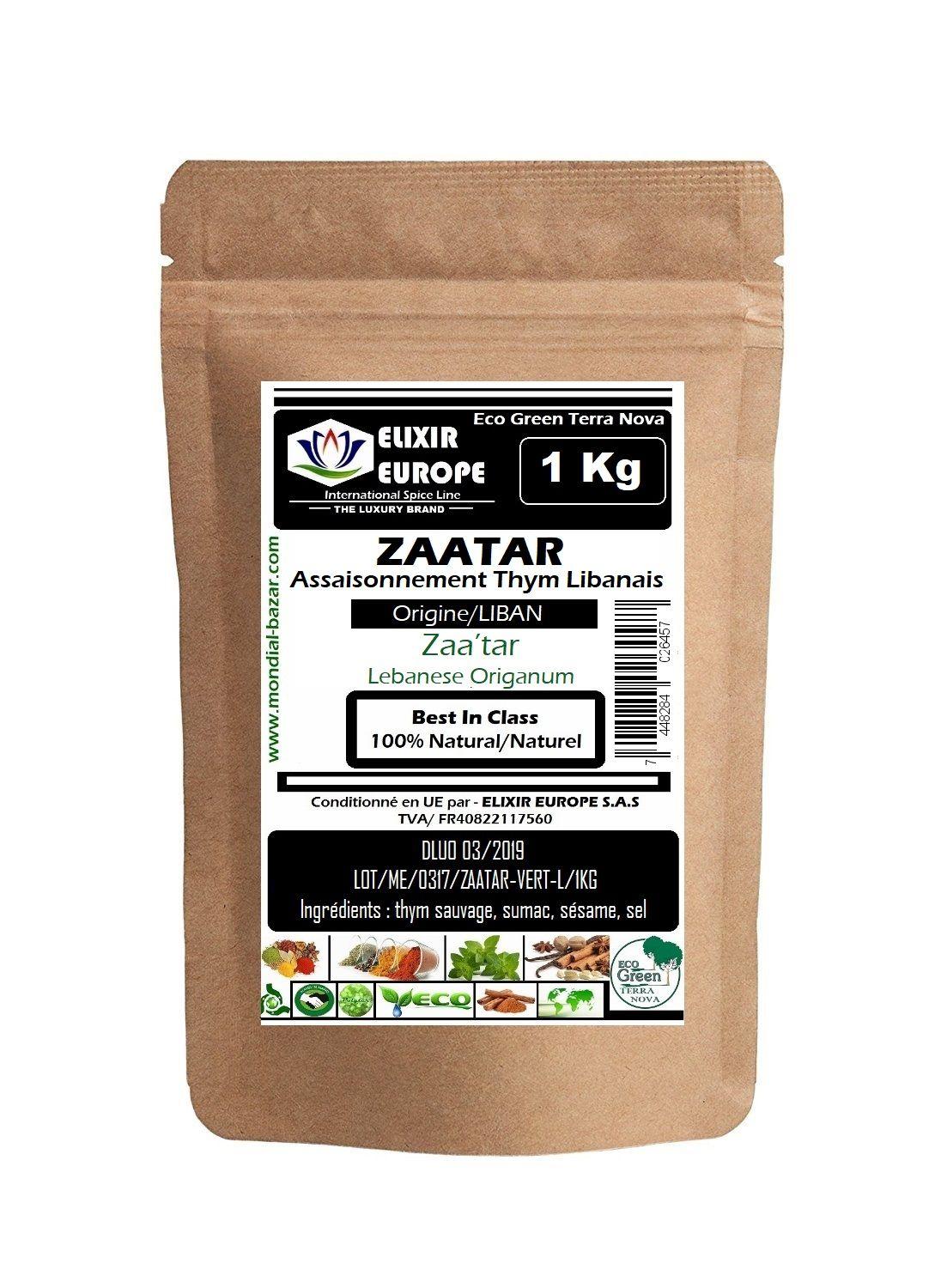 Zaatar Bio - mélange libanais - 1kg