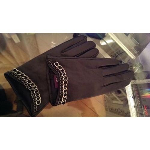 Gants Simili Cuir Rock