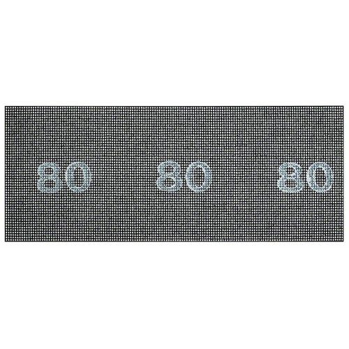 BOSCH grille de poncage - 115 x 280 mm - Grain 80