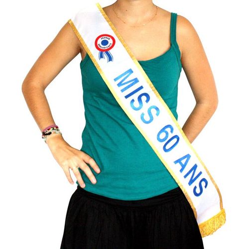 Echarpe Miss 60 Ans - 55614 - Taille Unique - Port 0¿