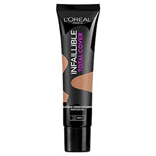 Loreal Infaillible Fond De Teint Total Cover Numero 32 Amber 