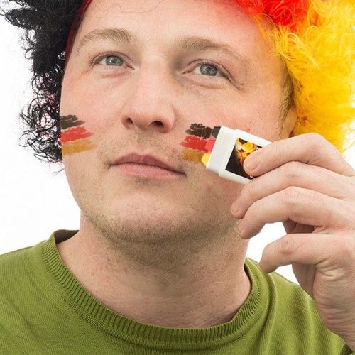 Peinture Drapeau de l Allemagne pour le visage - Peinture visage
