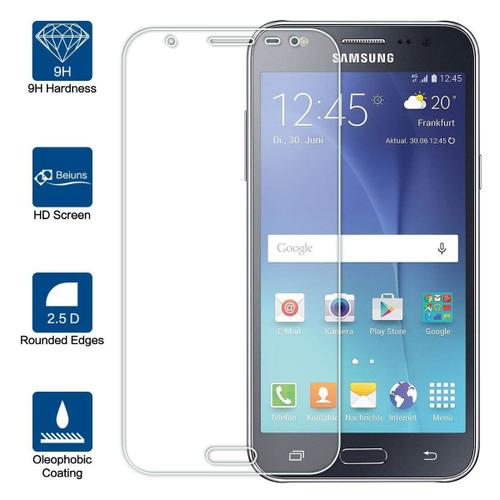 Film Protecteur En Verre Trempé Samsung Galaxy J5 J500 (2015) Transparent Anti-Rayures