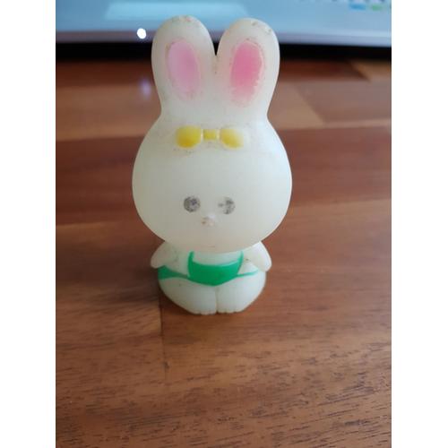 Lapin - Figurine phosphorescente vintage / luciole / no glo