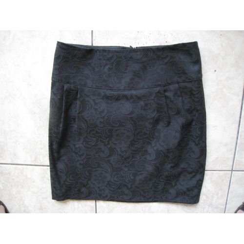 Jupe Droite Satinée Neuve - T36