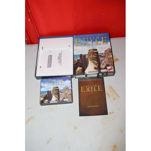 Myst 3 Exile Jeu Pc Big Box Grosse Boite
