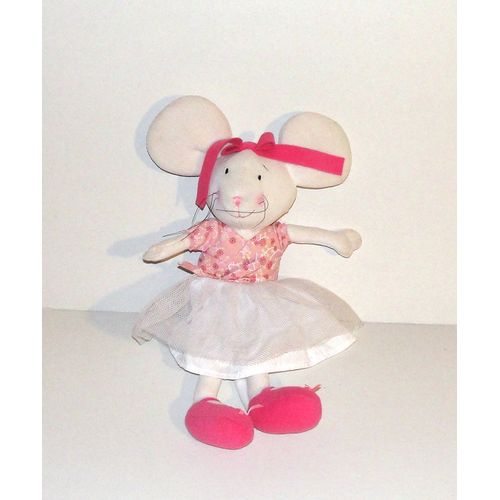 Souris Vertbaudet Peluche Doudou Souris En Robe Tissus Et Tule