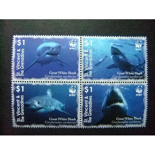 St.Vincent The Granadines 2006 Faune Marine Wwf Yvert 4948 / 51 ** Mnh