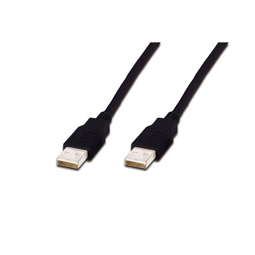 ASSMANN - Câble USB - USB (M) pour USB (M) - USB 2.0 - 1 m - moulé - noir