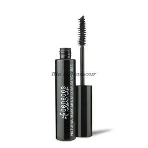 Mascara Maxi Volume Noir Intense (Deep Black), Bio Benecos 