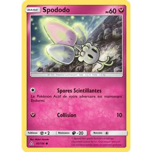Pokémon - 92/156 - Spododo - Sl5 - Soleil Et Lune - Ultra Prisme - Commune