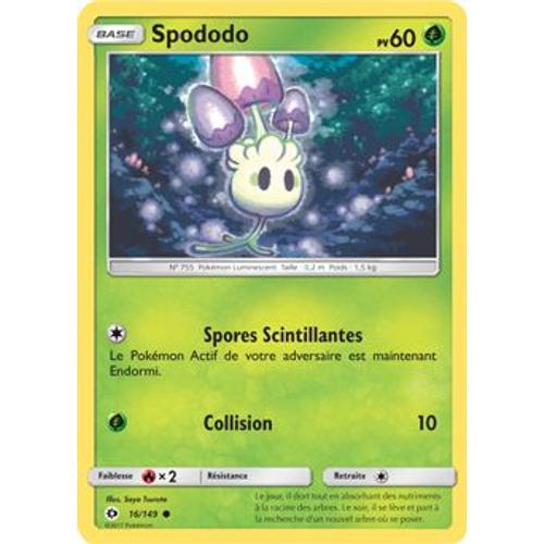 Pokémon - 16/149 - Spododo - Sl1 - Soleil Et Lune - Commune