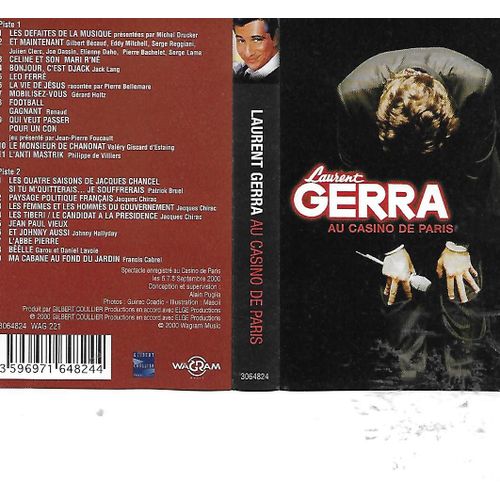 Laurent Gerra/ Au Casino De Paris