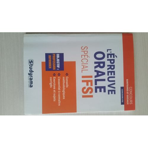 LÉpreuve Orale Spécial Ifsi